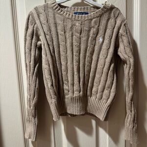 4T Polo Ralph Lauren Cable-Knit Cotton Sweater